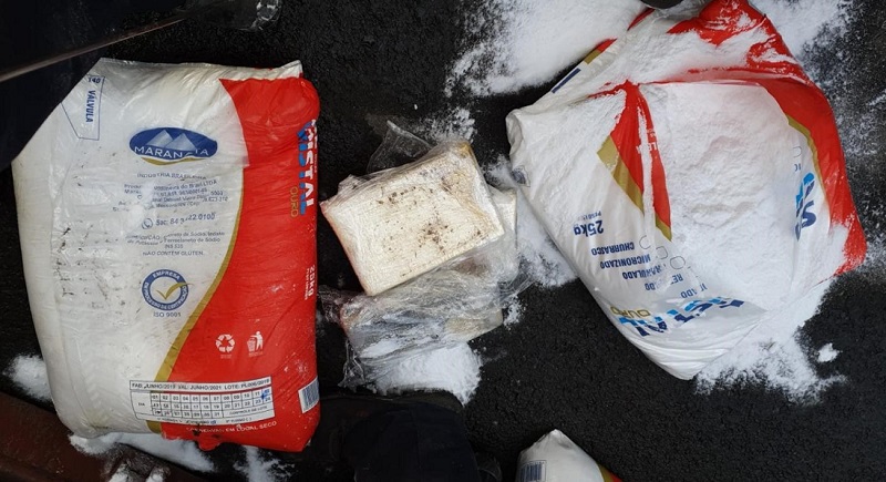 Kokain im Salz-Sack - Schmuggel durch Spediteur